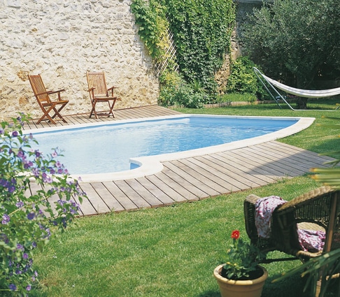 Piscine ovoïde